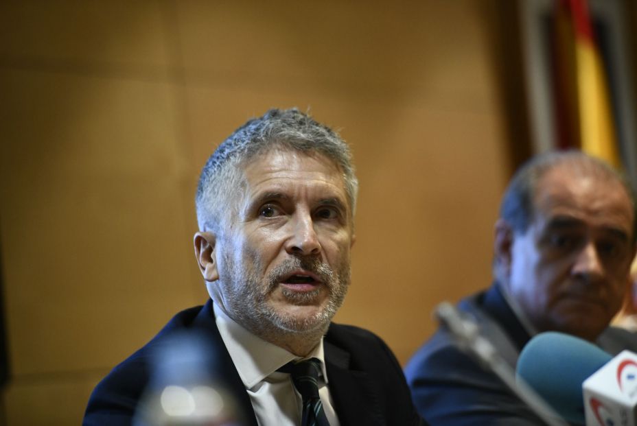 El ministro del Interior en funciones Fernando Grande Marlaska El ministro del Interior en funciones Fernando Grande Marlaska