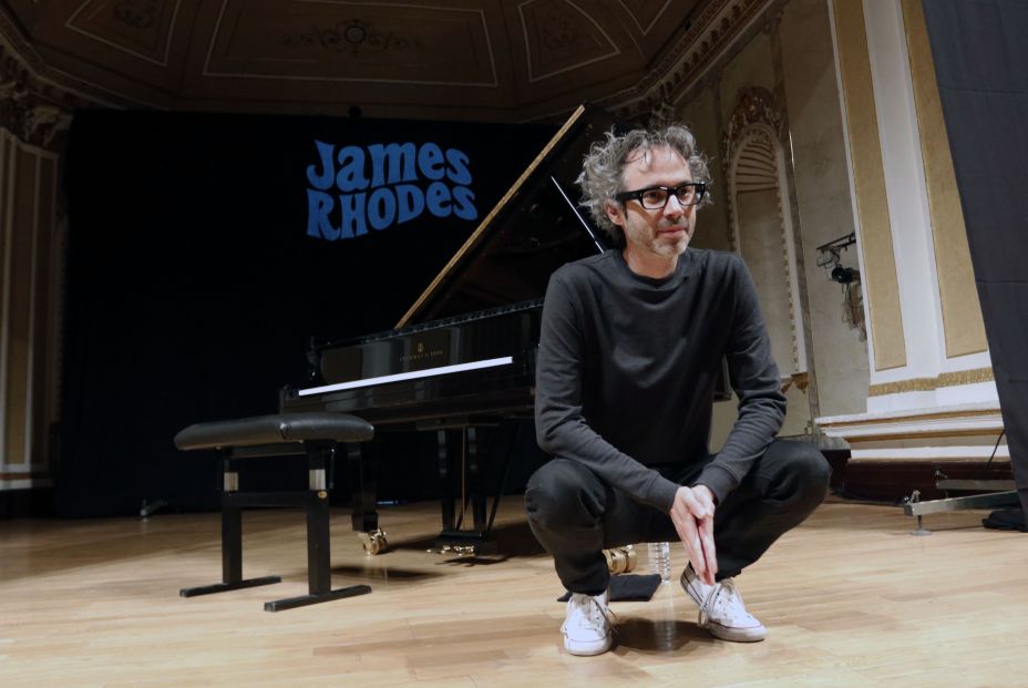 El pianista James Rhodes 