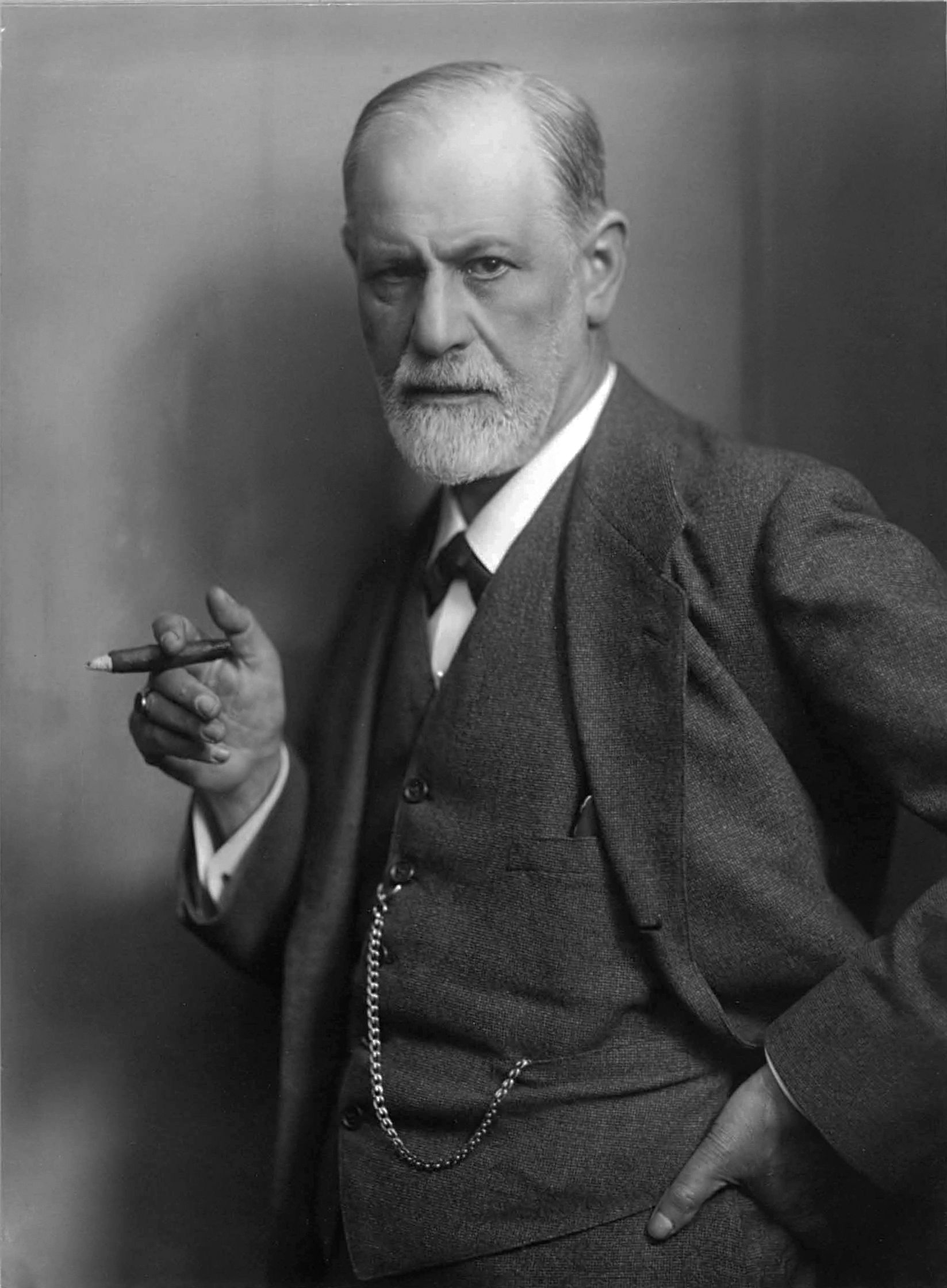 Sigmund Freud, fotografiado por Max Halberstadt
