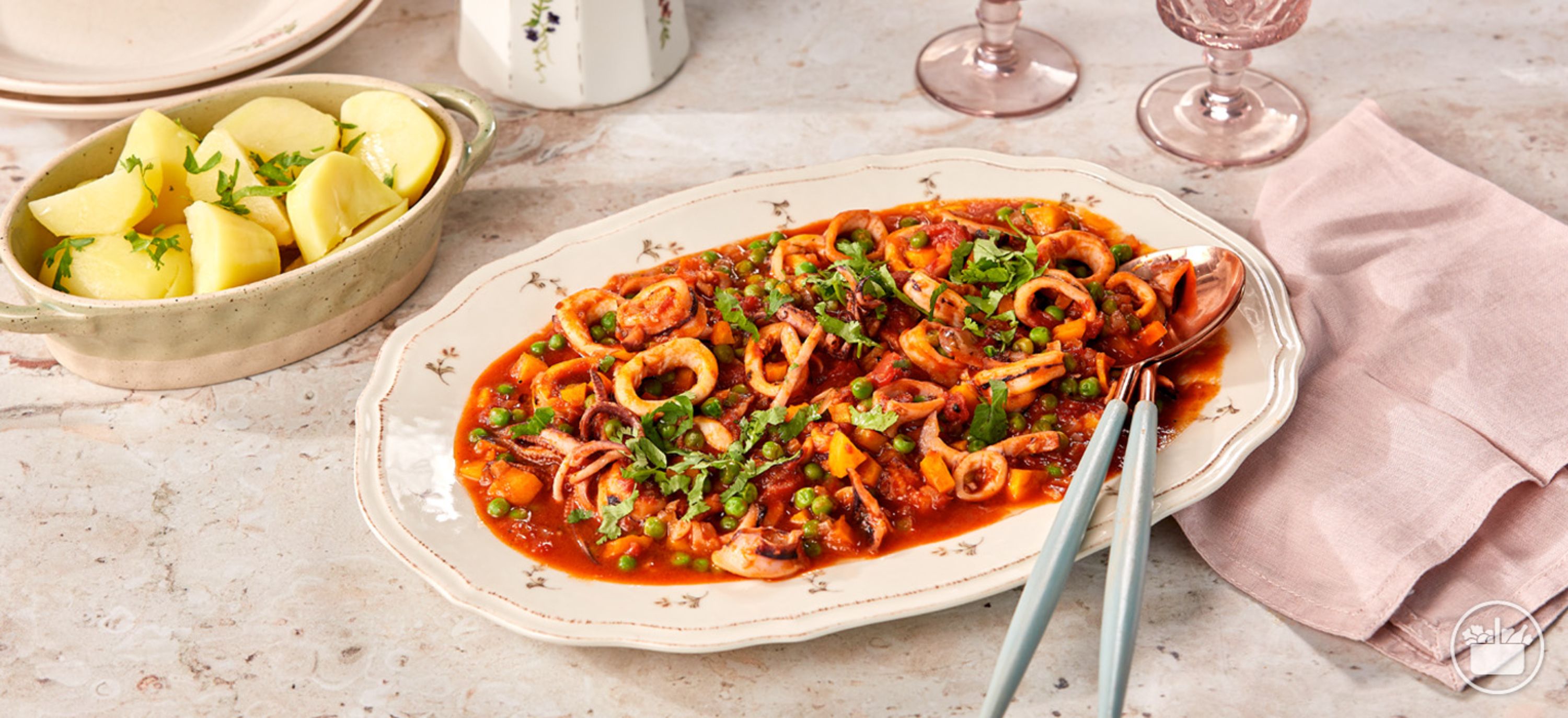 Receta de calamar a la portuguesa: rápido, fácil y delicioso Receta de calamar a la portuguesa: rápido, fácil y delicioso