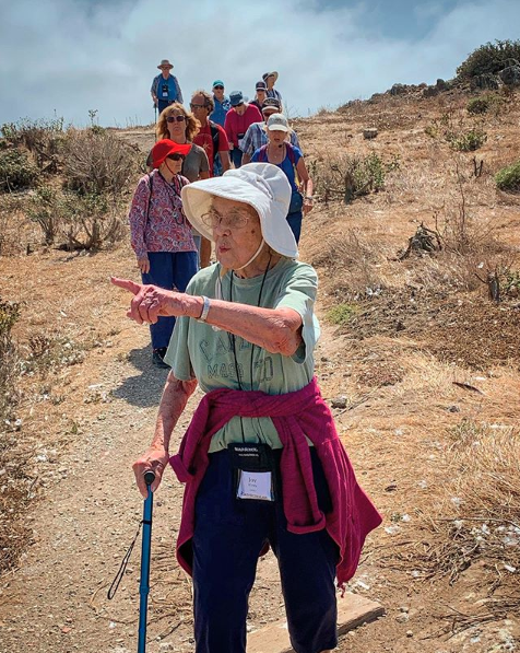 Joy Ryan tiene 89 años. Foto: @grandmajoysroadtrip Joy Ryan tiene 89 años. Foto: @grandmajoysroadtrip