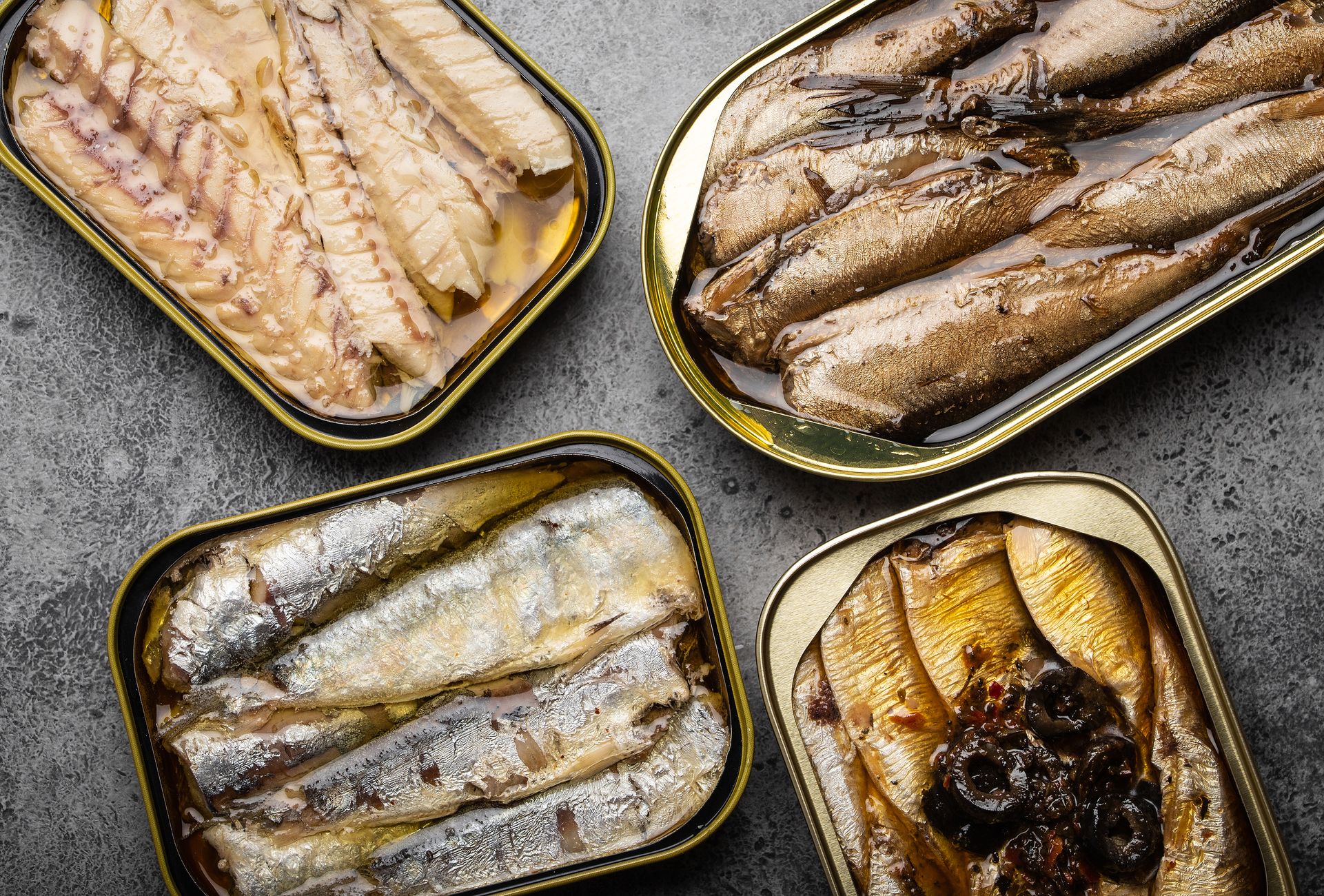 Sardinas en lata. Fuente: Bigstock Sardinas en lata. Fuente: Bigstock