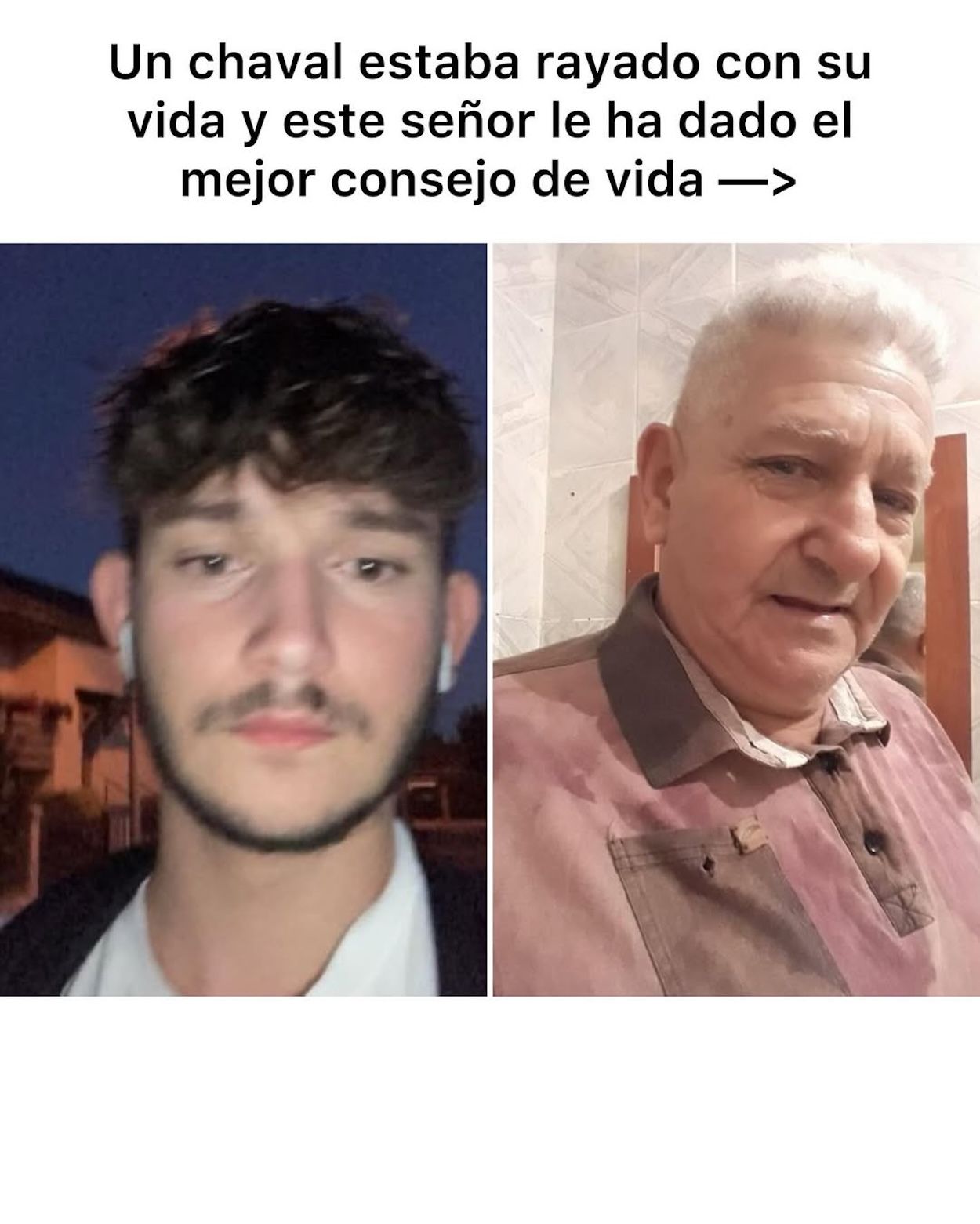 El valor de la experiencia: un hombre mayor le da a un joven el mejor consejo de su vida El valor de la experiencia: un hombre mayor le da a un joven el mejor consejo de su vida