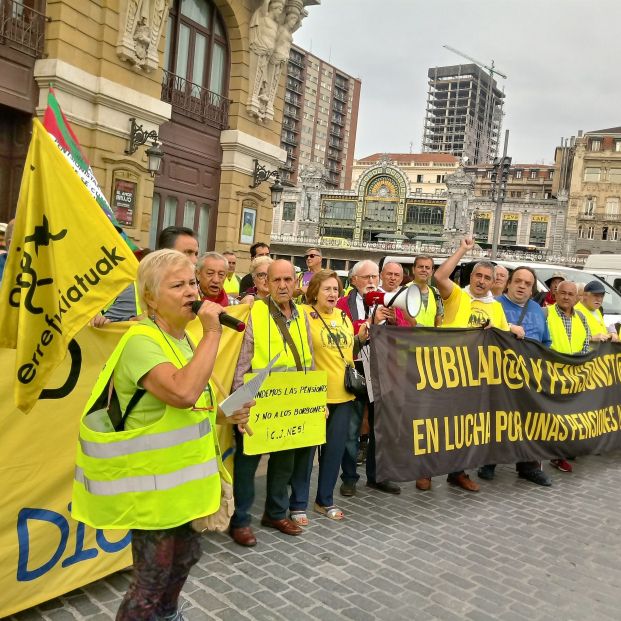 Los pensionistas vascos saldrán a la calle el 16 de noviembre