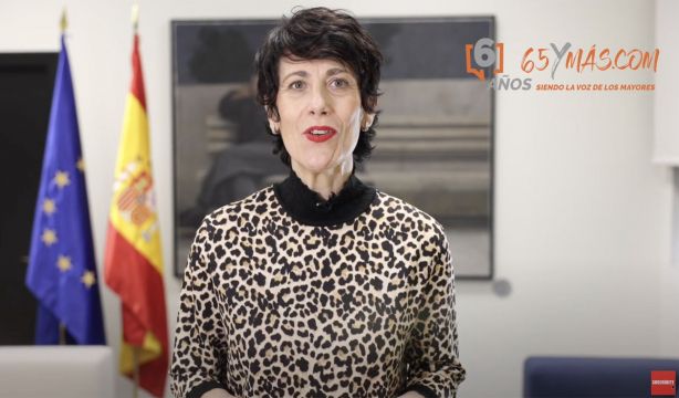 Elma Saiz: "65YMÁS es una voz imprescindible para visibilizar los derechos de las personas mayores" Elma Saiz: "65YMÁS es una voz imprescindible para visibilizar los derechos de las personas mayores"