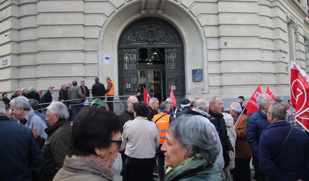 Manifestación mutualistas IRPF (Madrid)