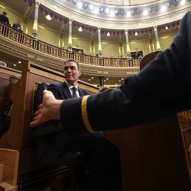 EuropaPress 6528377 presidente gobierno pedro sanchez pleno congreso diputados 19 febrero 2025
