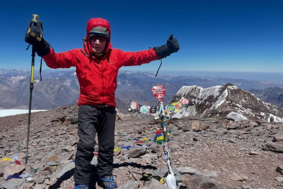Carlos Soria alcanza la cumbre del Aconcagua a los 86 años: "No he perdido nada de ganas de vivir" (Instagram)