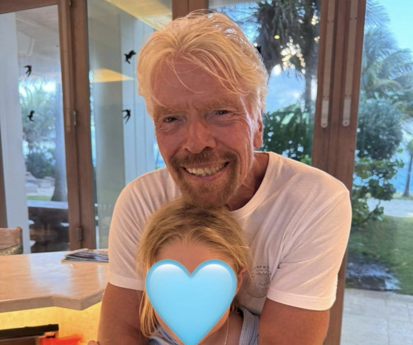 Richard Branson disfruta del rol de ser abuelo: "Es el mejor trabajo del mundo"