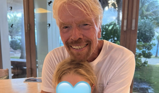 Richard Branson disfruta del rol de ser abuelo: "Es el mejor trabajo del mundo"