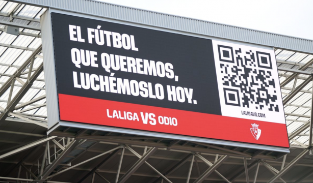 La campaña de concienciación de 'LALIGA VS ODIO' y AS' desencadena miles de reacciones 