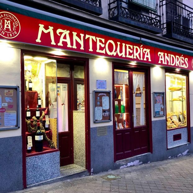 tiendas gourmet madrid mantequería Andrés