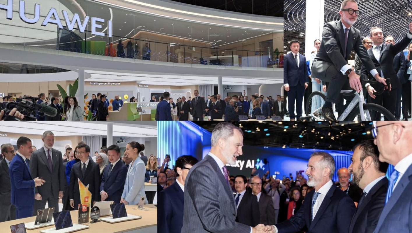 El Rey conoce en el MWC las propuestas de los 'gigantes' de la innovación