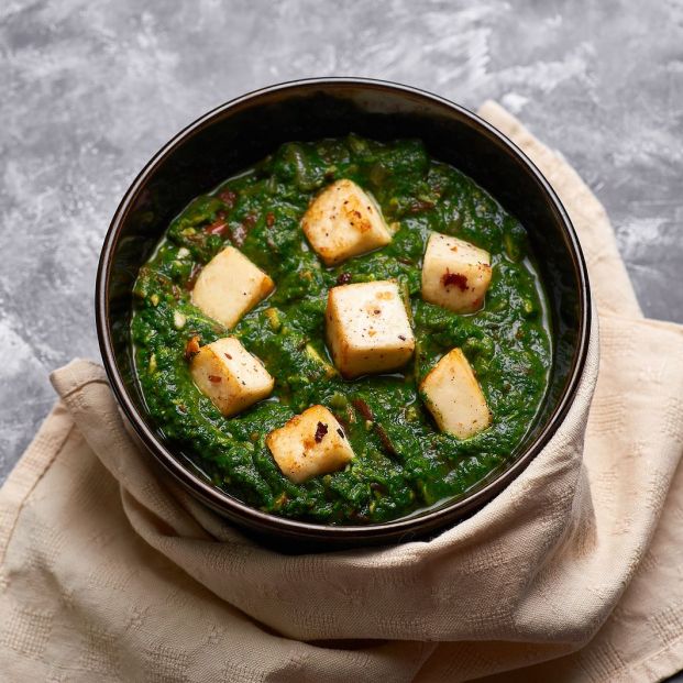 Cocina india: Palak Paneer