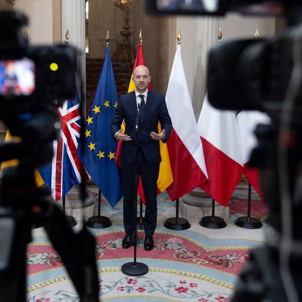 EuropaPress 6614368 ministro asuntos exteriores francia jean noel barrot reunion ministerial EuropaPress 6614368 ministro asuntos exteriores francia jean noel barrot reunion ministerial