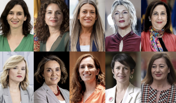 Ayuso, Montero y Nogueras, entre las diez mujeres más influyentes de la política española actual