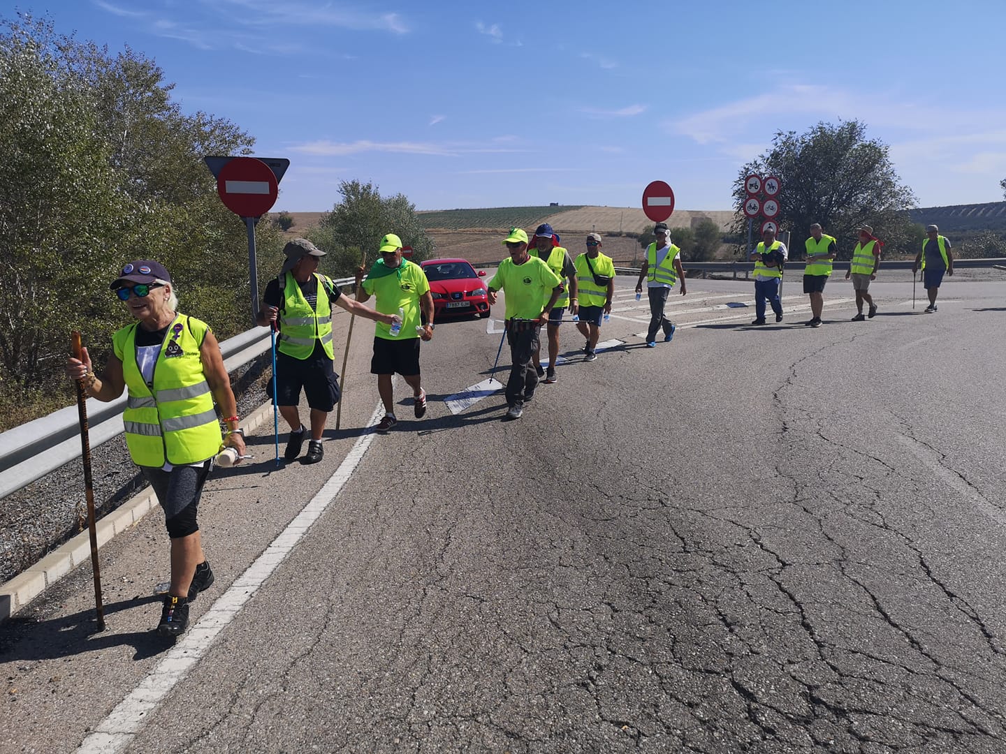 Marcha de pensionistas a Madrid