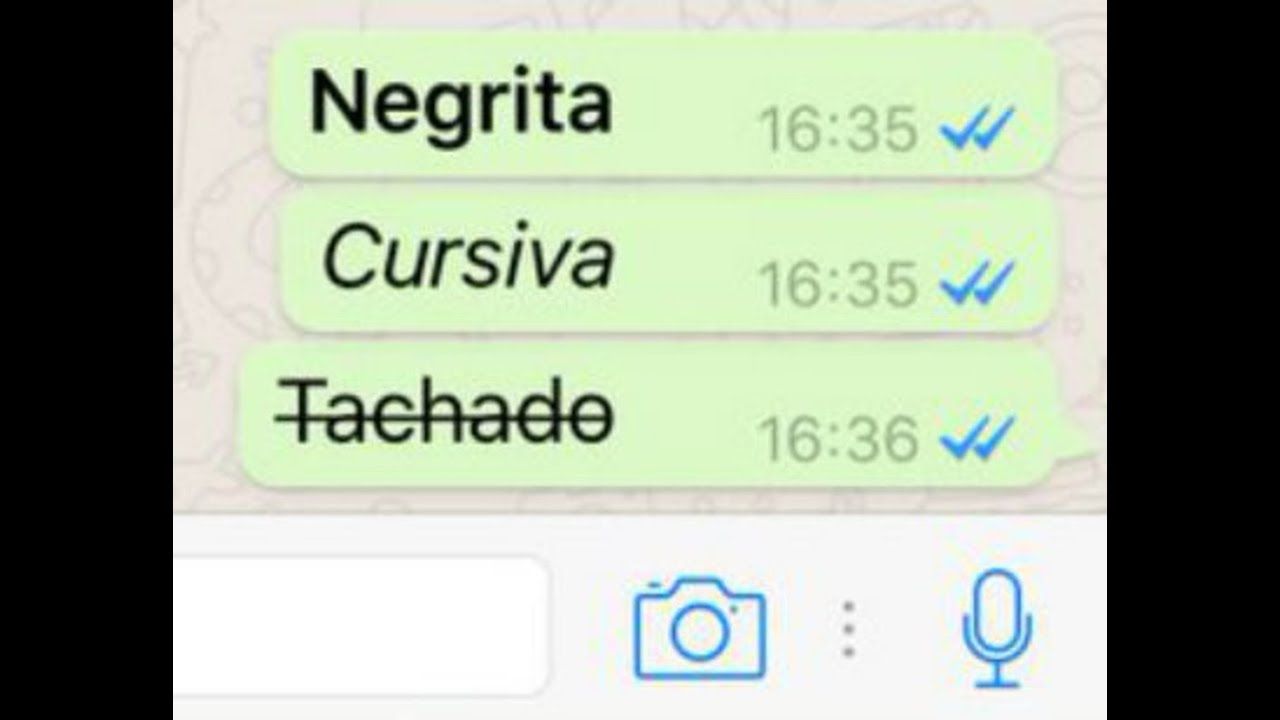 Cómo cambiar el formato y el tipo de letra en WhatsApp