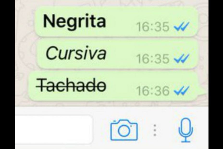 Cómo cambiar el formato y el tipo de letra en WhatsApp