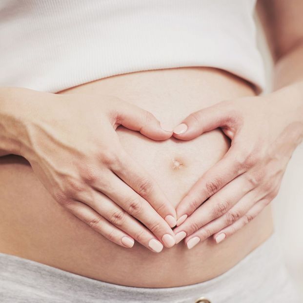 bigstock Close Up Pregnant Girl Shows 251517622 bigstock Close Up Pregnant Girl Shows 251517622