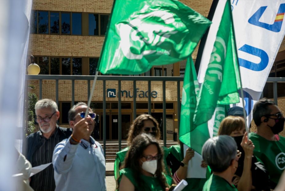 muface csif manifestacion sanidad funcionarios EuropaPress muface csif manifestacion sanidad funcionarios EuropaPress