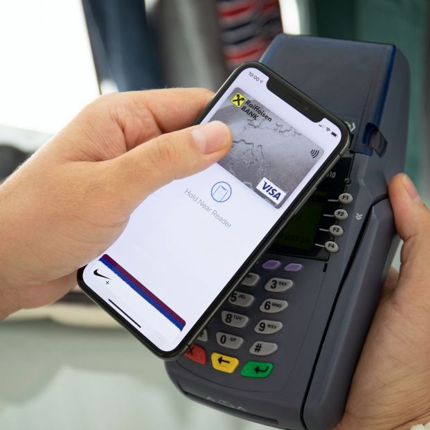 iPhone utilizando Apple Pay