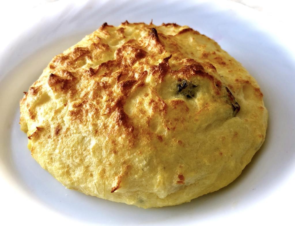 Soufflé de bacalao con pasas: las recetas de Eloy Moral