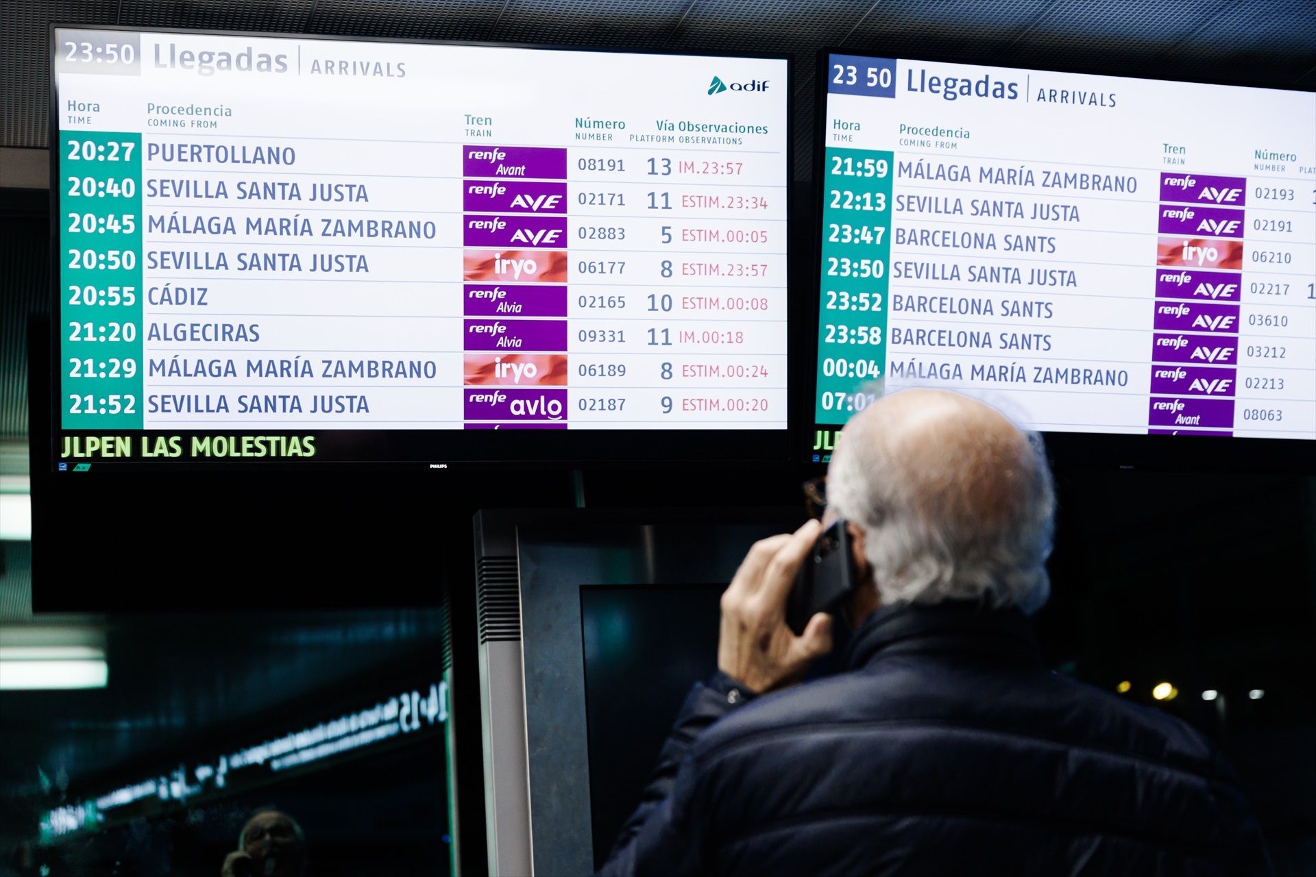 Más de 30 trenes y 1.700 pasajeros afectados por el robo de cable en la línea Madrid-Sevilla