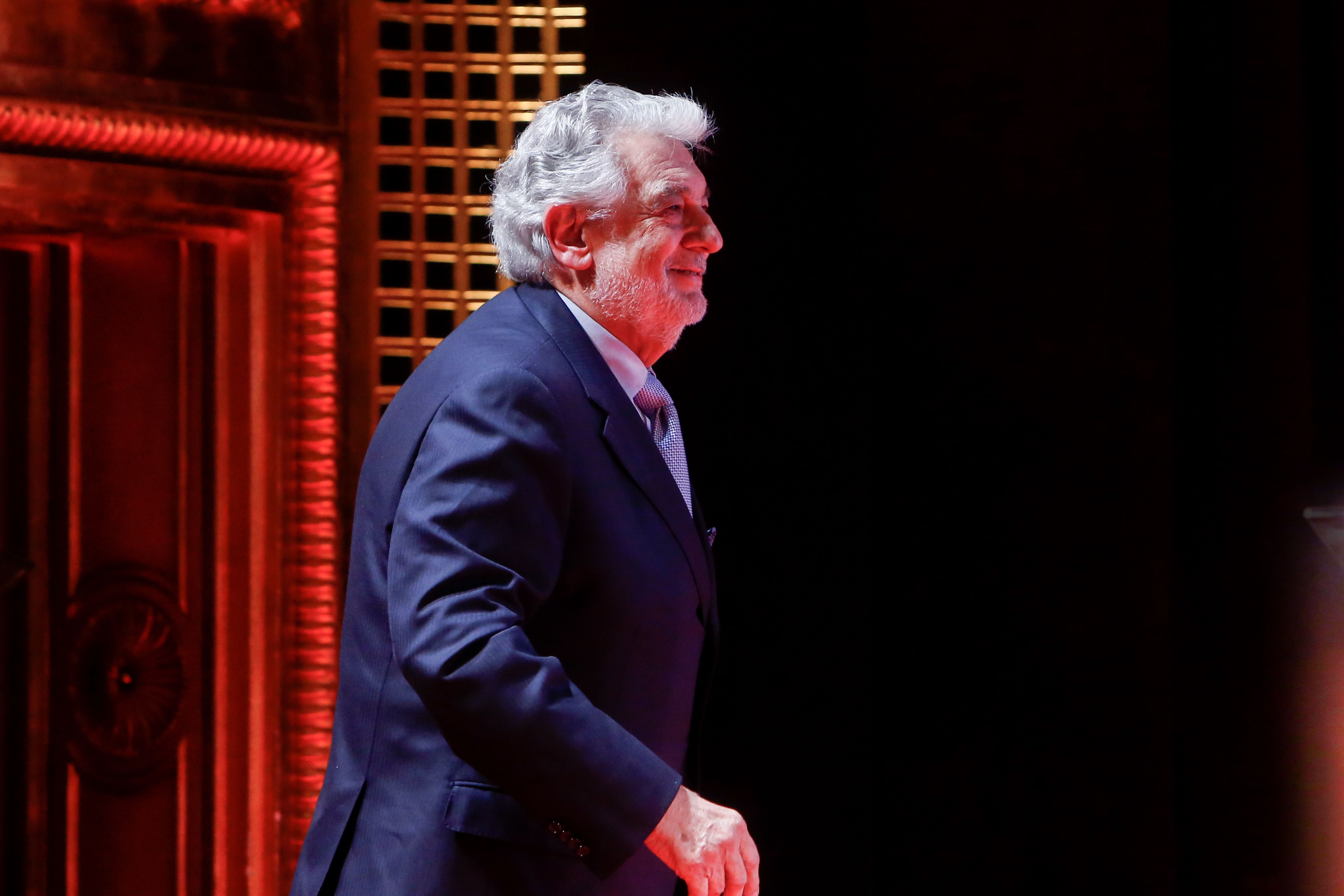 El tenor Plácido Domingo 