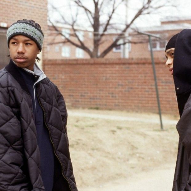 J.D. Williams y Michael B. Jordan en The Wire