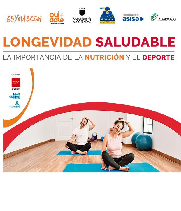 65YMÁS y ‘La importancia de la Nutrición y el Deporte para una longevidad saludable’, en Alcobendas 65YMÁS y ‘La importancia de la Nutrición y el Deporte para una longevidad saludable’, en Alcobendas