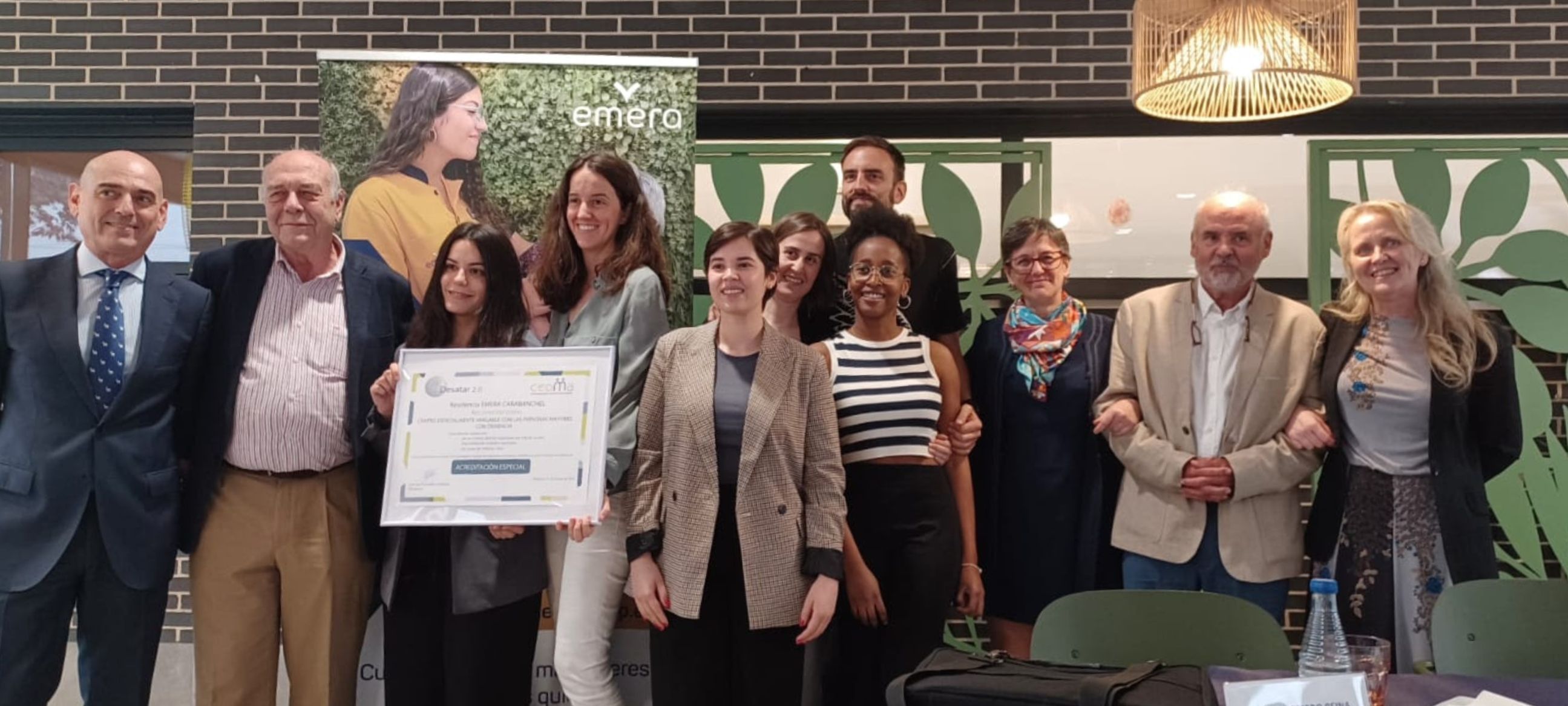 CEOMA reconoce dos residencias de Emera como centros amigables con las personas mayores con demencia (CEOMA) CEOMA reconoce dos residencias de Emera como centros amigables con las personas mayores con demencia (CEOMA)