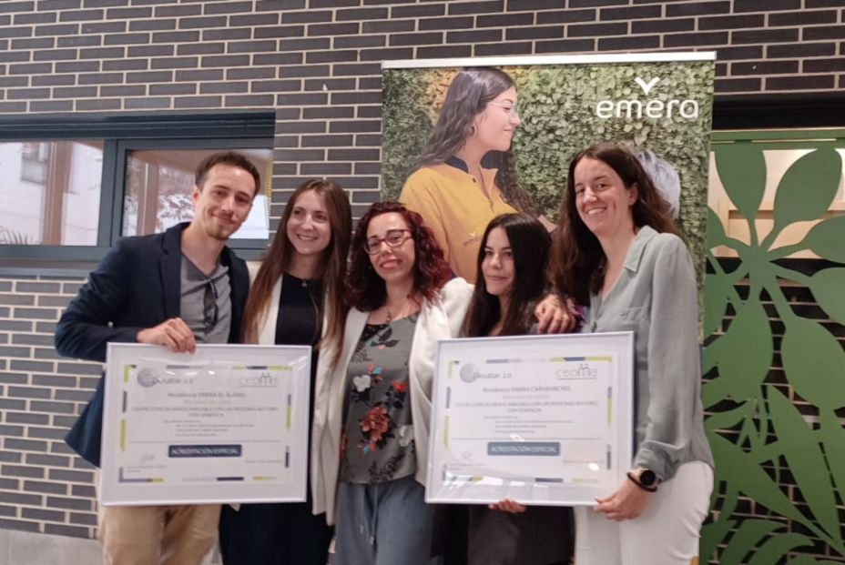 CEOMA reconoce dos residencias de Emera como centros amigables con las personas mayores con demencia (CEOMA) CEOMA reconoce dos residencias de Emera como centros amigables con las personas mayores con demencia (CEOMA)
