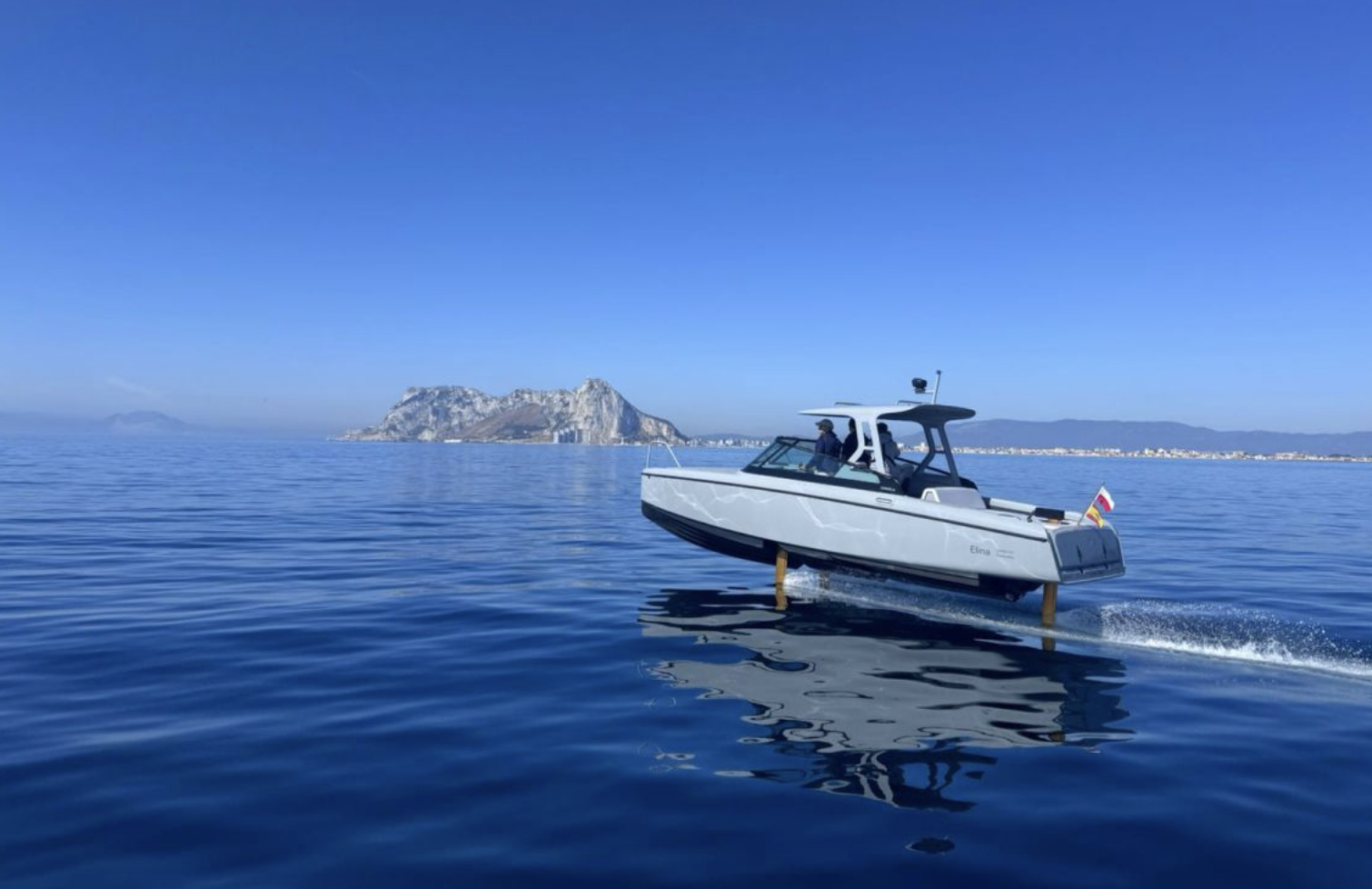 Una empresa sueca impulsa el primer viaje en barco eléctrico para cruzar el estrecho de Gibraltar