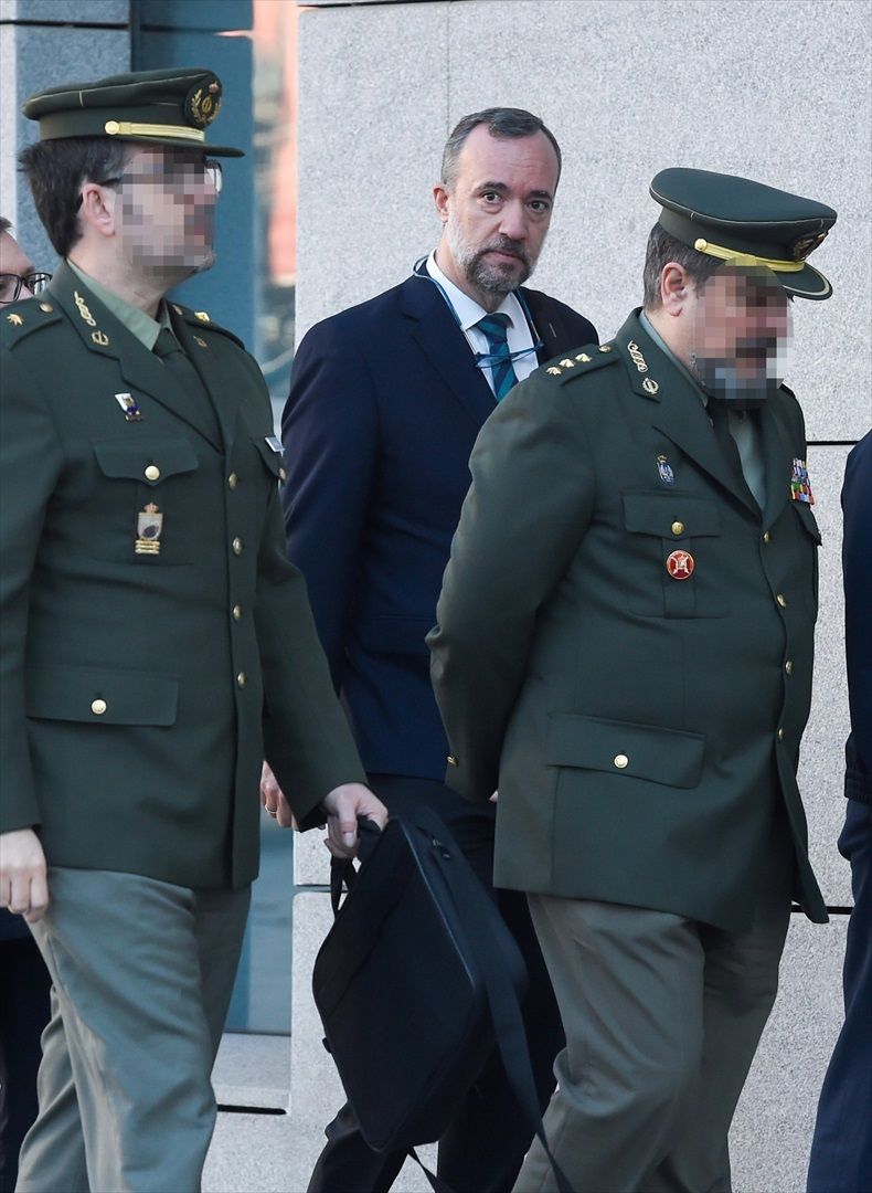 EuropaPress 5770001 ex secretario estado seguridad francisco martinez llegada juicio sede EuropaPress 5770001 ex secretario estado seguridad francisco martinez llegada juicio sede