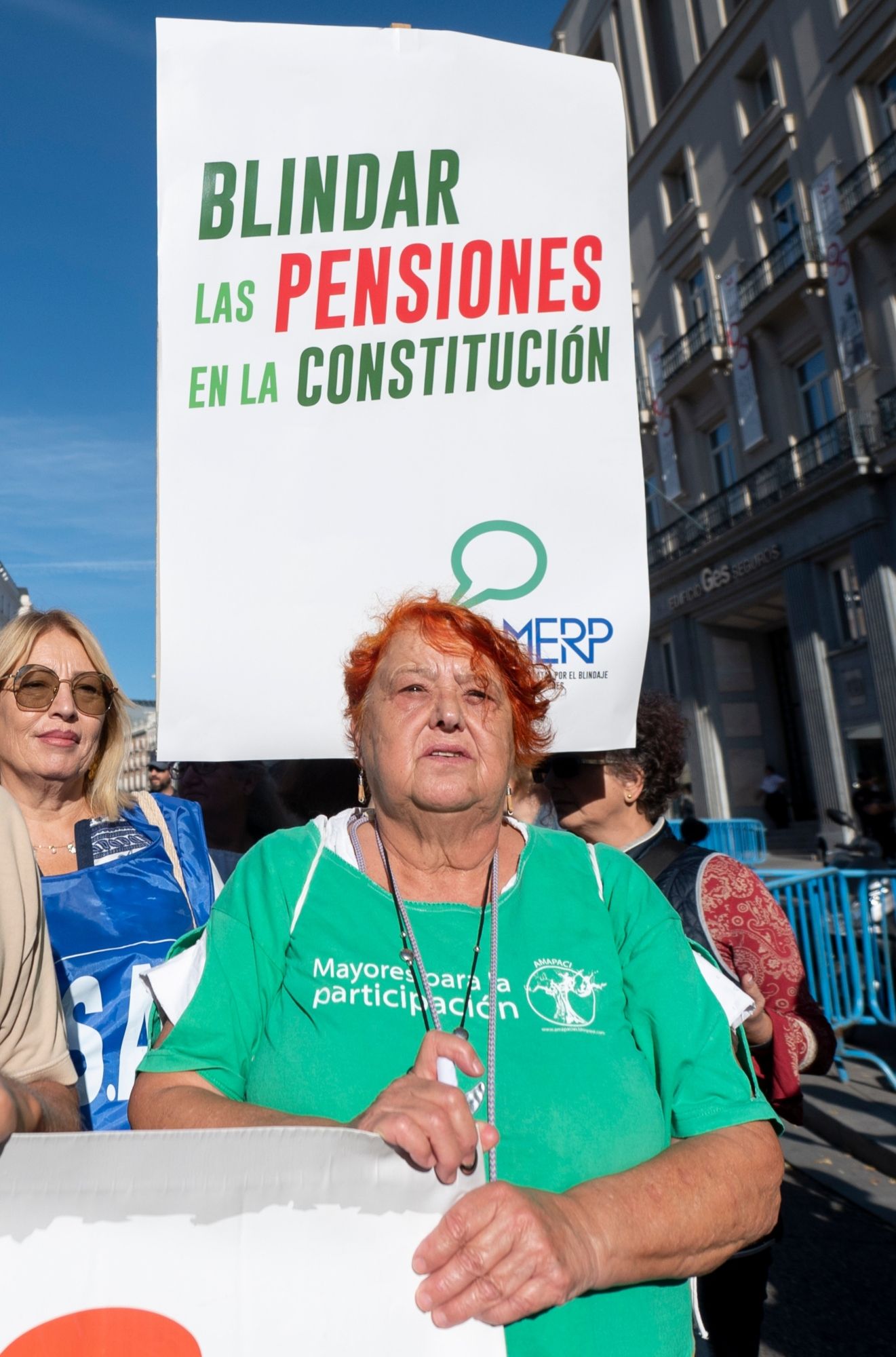 Los jubilados vuelven a la calle para blindar las pensiones: "Son un pilar del Estado de bienestar"