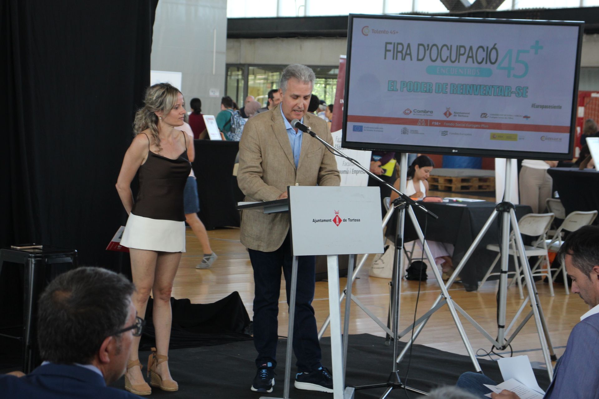 La Cámara de Comercio de Tortosa celebra con éxito la segunda edición de la Fira Empleo 45+ La Cámara de Comercio de Tortosa celebra con éxito la segunda edición de la Fira Empleo 45+