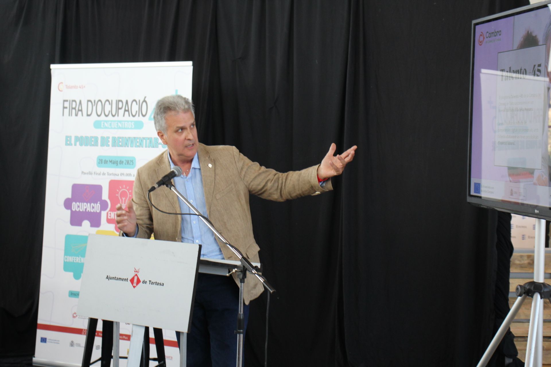Francesc Minguell, a los +45: "La Cámara de Comercio de Tortosa está a vuestra disposición"