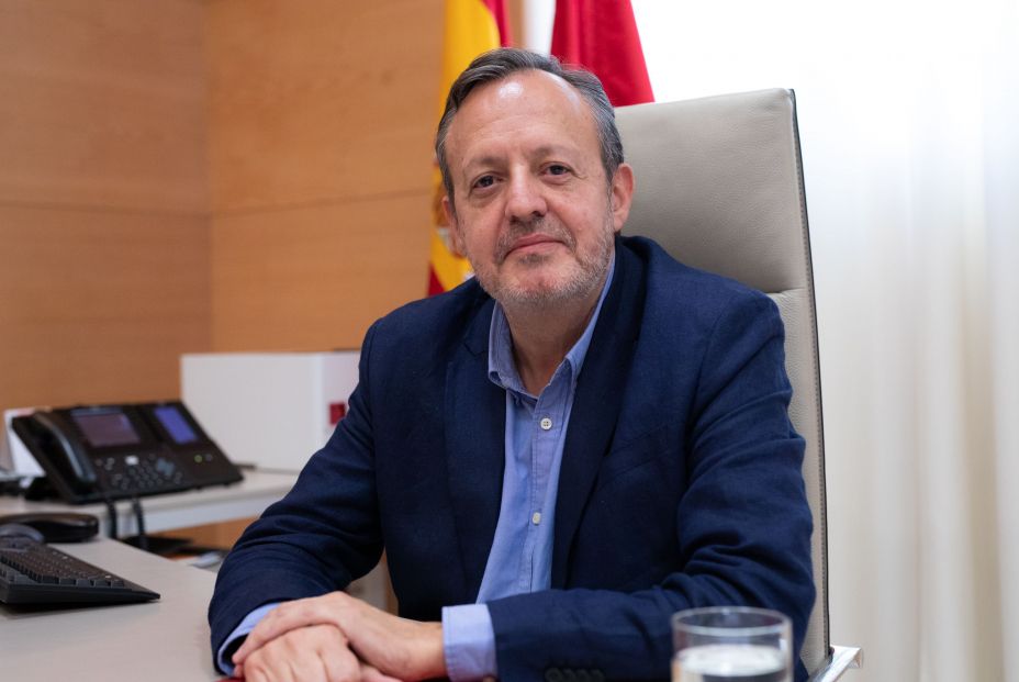 Entrevista de Europa Press con el consejero de Políticas Sociales Igualdad y Natalidad de la Comunidad de Madrid Alberto Reyero en Madrid el 25 de septiembre de 2019 