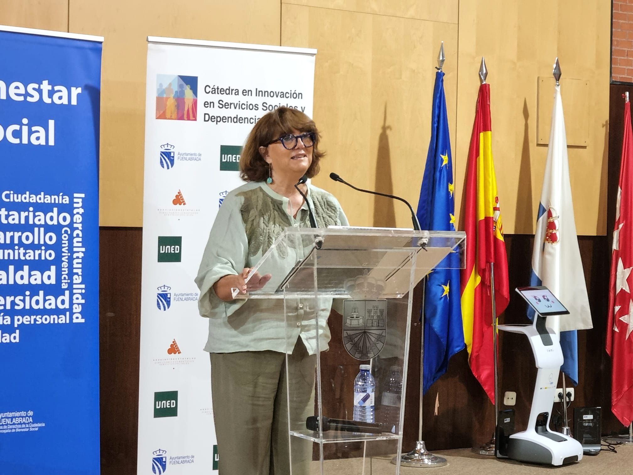 Mayte Sancho: "Los fondos para la atención a la Dependencia son sumamente insuficientes"