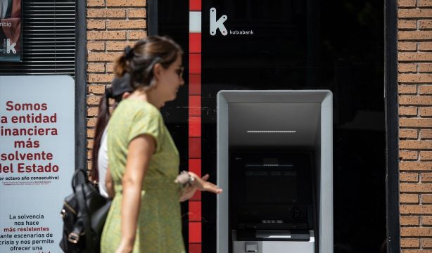 EuropaPress 6012808 cajero kutxabank junio 2024 madrid espana consejo gobierno banco central