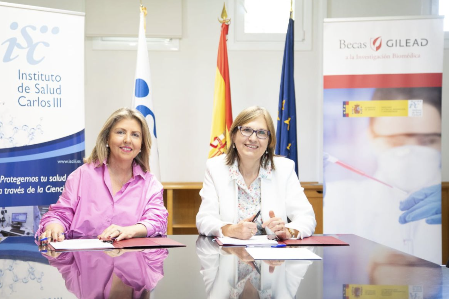Gilead y el ISCIII renuevan su compromiso con la I+D biomédica