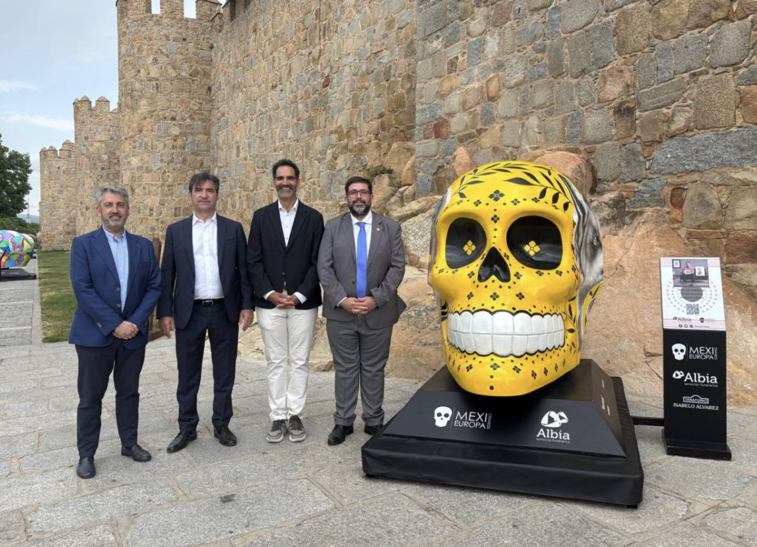La exposición Mexicráneos llega a Ávila de la mano de Tanatorio Isabelo Álvarez y Grupo Albia