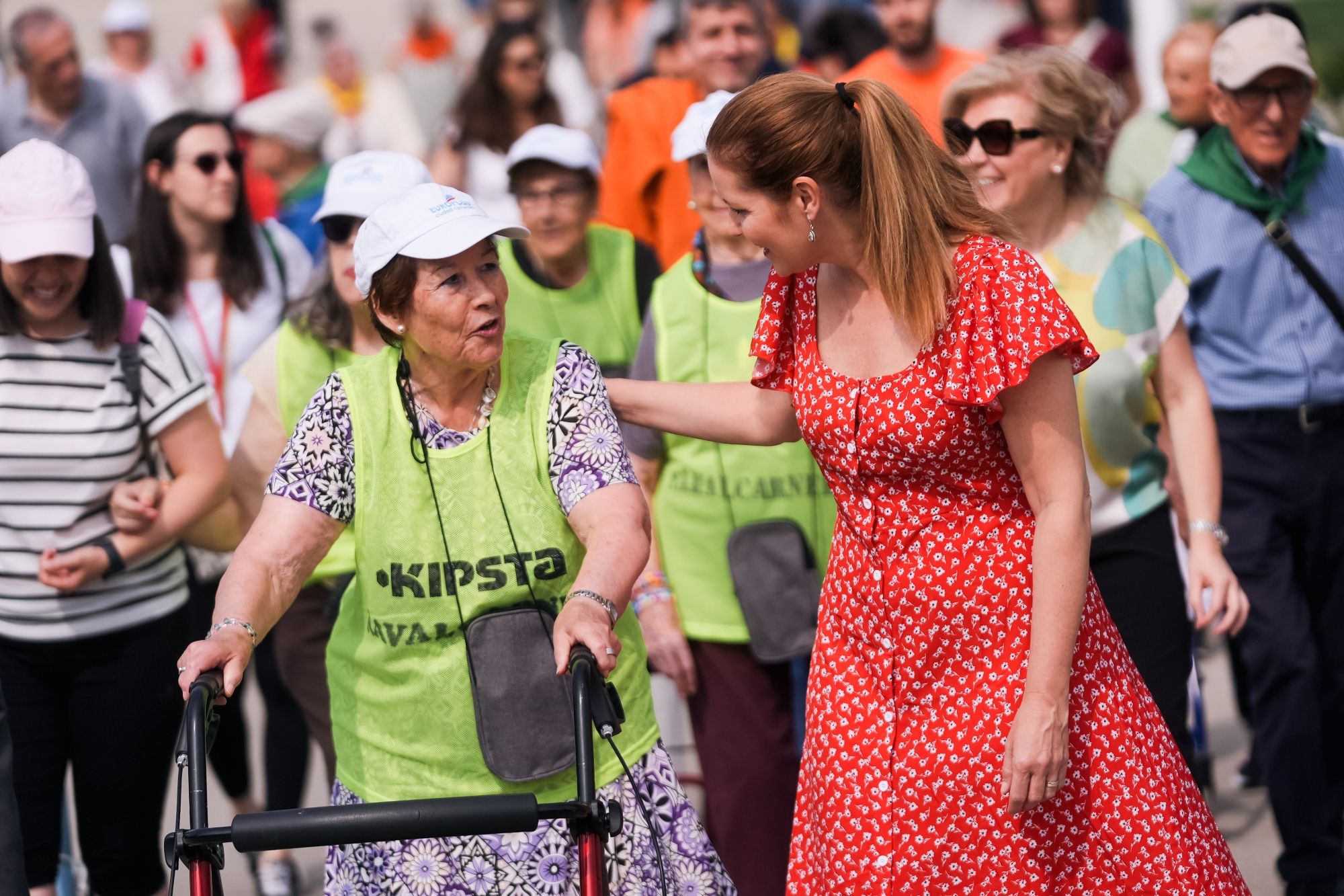 Más de 700 usuarios y profesionales de residencias de Madrid participan en la XII Marcha de Mayores (Comunidad de Madrid)