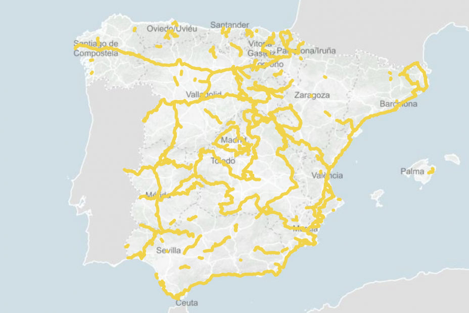 Transportes lanza 'Rutas ciclistas por España', con más de 11.500 km para fomentar el cicloturismo Transportes lanza 'Rutas ciclistas por España', con más de 11.500 km para fomentar el cicloturismo