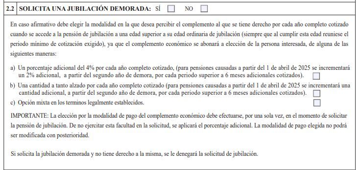 Los diferentes incentivos por demorar la jubilación en 2025 Los diferentes incentivos por demorar la jubilación en 2025