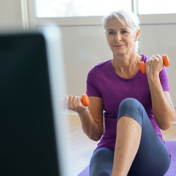 El nuevo trabajo recomienda el ejercicio en casa. Bigstock 