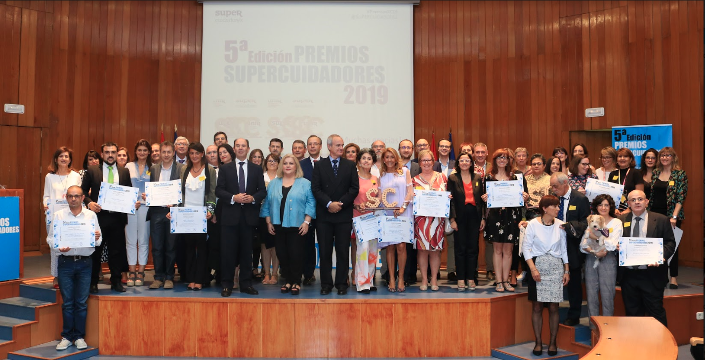 Premiados de la V Edición de los Premios Supercuidadores