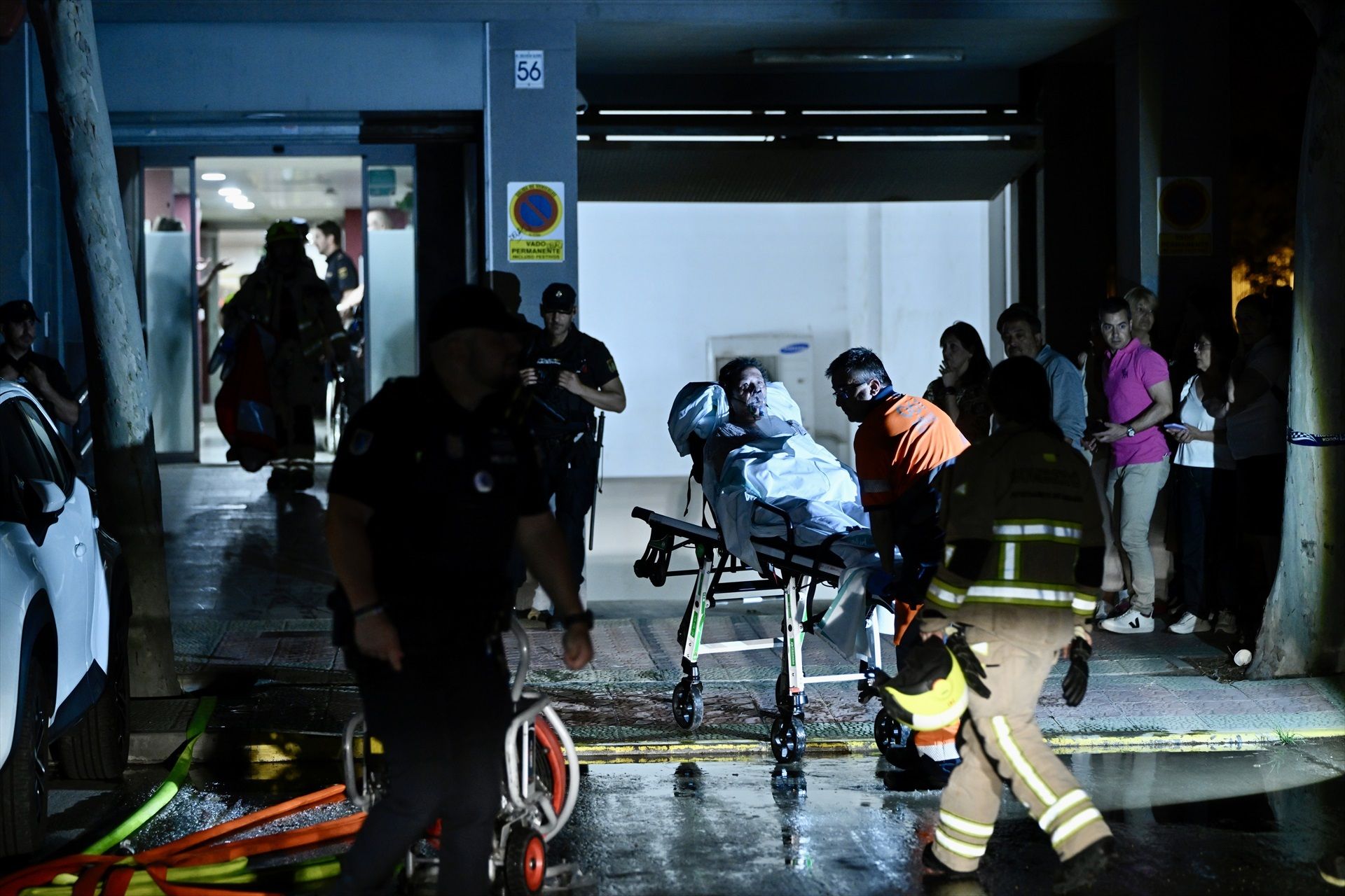 Varios heridos en el incendio de la residencia de Zaragoza permanecen hospitalizados Varios heridos en el incendio de la residencia de Zaragoza permanecen hospitalizados