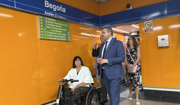 La estación de Metro de Begoña en Madrid ya es 100% accesible 